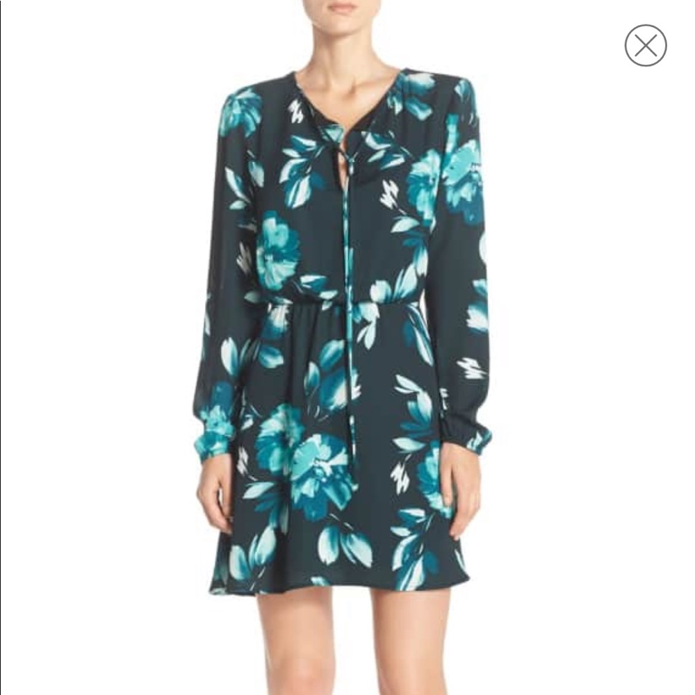 Charles Henry Floral Dress